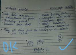 Autotrophs don't have a calvin cycle, but heterotrophs do. State The Difference Between Autotrophic Nutrition And Heterotrophic Nutrition Brainly In