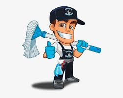 Clean toilet bowl linear illustration bathroom cleaning concept. House Cleaning Services Cleaning Service Cartoon Png Free Transparent Png Download Pngkey