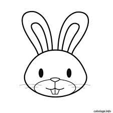 Je vous présente ma dernière création pour notre lapin, ch.oukie ! Coloriage Tete De Lapin Dessin Animaux A Imprimer