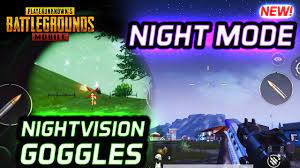Night Mode Nightvision Goggles So Cool Pubg Mobile Youtube