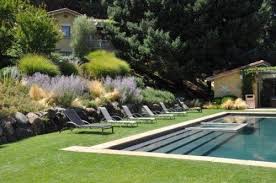 Contemporary Pool Pool Landscape Design Backyard Pool Designs Pool Landscaping