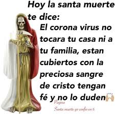 Santa muerte has millions of devotees and the numbers are growing all over the world! Holy Death In The Time Of Coronavirus Santa Muerte The Salubrious Saint Springerlink