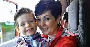 The wonderful way these truckers gave a six-year-old boy with autism a day  to remember