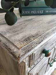 Milk painted furniture | for all of you who love the modern farmhouse and naturally distressed look, here's how to achieve an authentic large crackle finish. How To Achieve A Crackle Finish Meg Del Design Furniture