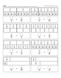 equivalent fractions with fraction strips freeeducationalresources com