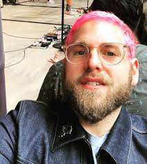 Jonah Hill Pink Hair Pink Hair Behind The Scenes Jonah Hill