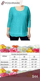 Jm Collection Crocheted Embellished Tunic Top Update Your