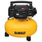 Electric Portable 165 PSI 6 Gal Pancake Air Compressor  Oil Free DXCM55126 DEWALT