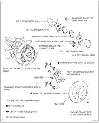 toyota rav4 service manual rear brake brake