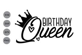 Download Birthday Queen Graphic By Cosmosfineart Creative Fabrica PSD Mockup Templates