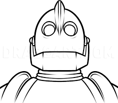 Coloring books coloring pages the iron giant robot concept art astro boy animation film design reference cool artwork line art. How To Draw The Iron Giant Coloring Page Trace Drawing