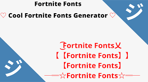 Here are some examples of sweaty fortnite symbols シ,ジ,ツ゚,ツ,ッ,ﾂ,ン,シ,ｼ,ソ,ゾ. Fortnite Fonts Cool Fortnite Fonts Generator