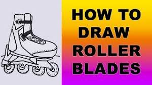 (for adobe illustrator) hand drawn logos, elements of slalom tickets with lettering for nyda88:18339789 i am going to begin this tutorial by addressing one of the most commonly asked questions that i receive: How To Draw Rollerblades Youtube