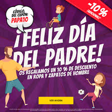 Cupón descuento día del padre código promocional día del padre hecho con en madrid y barcelona en 15 de marzo de 2021. Deporte Outlet Es Feliz Da Del Padre Milled