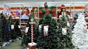 Home Depot Christmas 4k Christmas Section At Home Depot Christmas Shopping Christmas Trees Decorations Ornaments Youtube