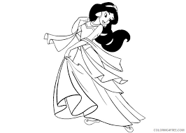 African american princess coloring pages. Disney Princess Coloring Pages Cartoons Disney Princess Jasmine Printable 2020 2407 Coloring4free Coloring4free Com