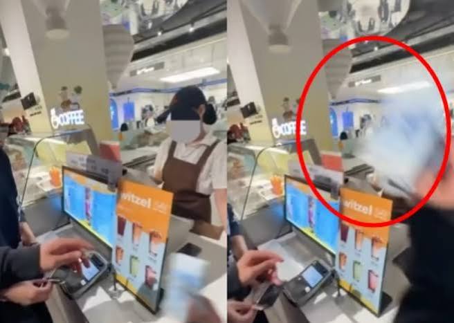 Teenagers' cash-throwing stunt sparks backlash - The Korea Herald