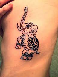 Tribal Elephant Tattoo On Back Tribal Elephant Tattoo Tattoos Elephant Tattoo