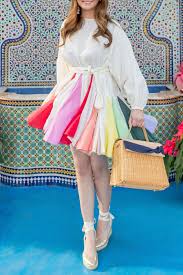 Rhode Resort Ella Dress Rainbow Stripes Style Charade Rainbow Fashion Stripes Fashion Cute Fashion