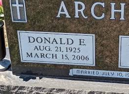 Donald Edward Archer (1925-2006)