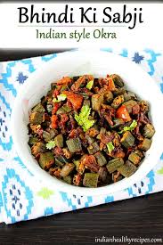 Ladyfingers recipe easy dessert recipes; Bhindi Ki Sabji How To Make Bhindi Sabzi Swasthi S Recipes
