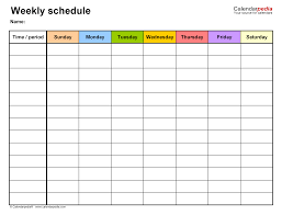 To plan your rota you need to take into consideration the shift template, employee availability, leave requests, and applications to shifts. Free Weekly Schedules For Excel 18 Templates