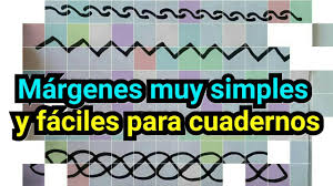 Bordes decorativos imagenes y fotos 123rf. Margenes Muy Simples Y Faciles Para Cuadernos Margenes Para Cuadernos Marcos Para Cuaderno Youtube