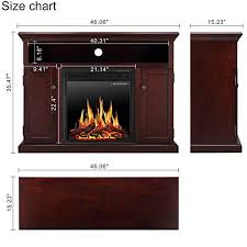 The vividflame grand electric firebox, which is 30% larger than our standard firebox, plugs into any standard outlet for convenient set up. Jamfly Electric Fireplace Tv Stand Wood Mantel For Tv Up To 55 Media Entertainment Center Fireplace Console Cabinet W Led Flames Storage Bin Touch Screen Remote Control 750w 1500w Dark Espresso Farmhouse Goals