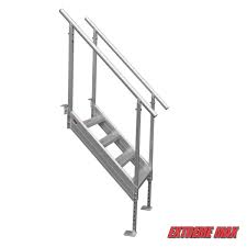 Check spelling or type a new query. Extreme Max 3005 3843 Universal Mount Aluminum Dock Stairs 4 Step
