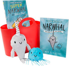 See the complete narwhal and jelly series book list in order, box sets or omnibus editions, and companion titles. Narwhal And Jelly Pack With Plush Tote Bundle By Book And Toy Collection The Parent Store