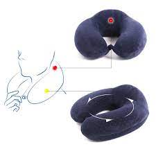 1pc U Shaped Neck Pillow Memory Foam Car Travel Air Plane Home Pillow Neck Head Support Office Cushion Comfortable Travel Pillow Bantal Motivasi