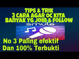 Tapi bagi kamu yang malu bernyanyi di depan banyak orang karena tidak punya suara merdu, atau sekadar ingin membuat seisi ruangan di tempat karaoke terkesan, bisa mencoba trik ini. 3 Cara Agar Oc Kita Banyak Di Join Orang Follow Youtube