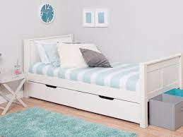 Stompa Ck White Kids Single Beds Room To Grow Bed For Girls Room Kids Single Beds Single Beds With Storage