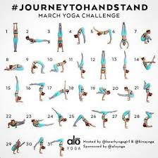 Journey To Handstand Yoga Challenge Yoga Handstand Yoga With Adriene Handstand