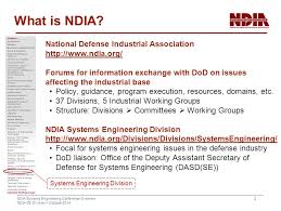 Ndia Systems Engineering Conference Overview October Ppt