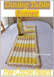 Crochet Dining Table Runner In 2020 Crochet Table Runner Pattern Dining Table Runners Table Runner Pattern