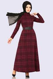 Modaselvim Elbise Bogazli Kislik Elbise 5488mp186 Bordo Fashion Dresses Mini Dress