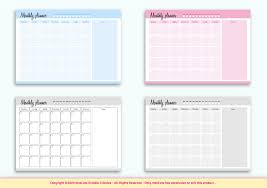 Use the planner as a. Monthly Planner Template Printable Pages Size A4 By Mascuteestudio Thehungryjpeg Com