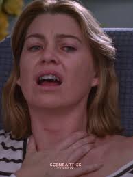 Meredith Yells at Penny During Dinner