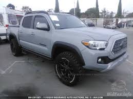 Prices range from $23,700 to $38,900 and vary depending on the vehicle's condition, mileage, features, and location. Toyota Tacoma 2018 Gray 3 5l Vin 5tfcz5an3jx142815 Free Car History