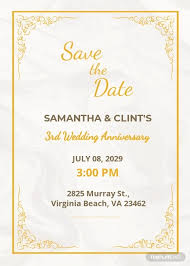 This tutorial will teach you on how to create a print ready invitation card in photoshop. Free Anniversary Card Template In Adobe Photoshop Psd Template Net