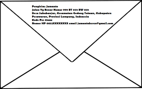 Maybe you would like to learn more about one of these? Begini Cara Penulisan Alamat Surat Yang Benar Contoh