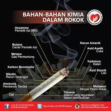 Berikut adalah beberapa bahan kimia yang terkandung dalam rokok: Bahan Bahan Kimia Dalam Rokok Smk Tun Abang Haji Openg Facebook