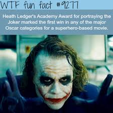 Heath Ledger As The Joker Wtf Fun Fact Wtf Fun Facts Fun Facts Joker Facts