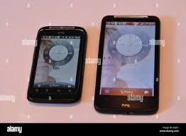 HTC Wildfire S and an HTC Desire HD ...
