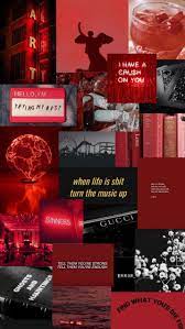 Red Baddie Wallpaper 1 Black Aesthetic Wallpaper Red And Black Wallpaper Red Aesthetic Grunge