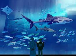 See more ideas about ocean creatures, sea creatures, ocean life. Aquarium Zerochan Anime Image Board
