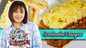 Judy Ann S Kitchen 18 Ep 5 Baked Overloaded Lasagna How To Cook Pasta Baking And Pastry Baking