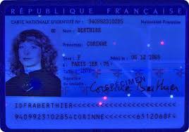 Une preuve de paiement valable3 des doits d'insciption (50€) ou une preuve Comment Deceler Une Fausse Carte D Identite Ctms