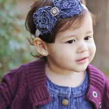 15% off Ur Order-set of 4 Shabby Chic Neon Baby Headbands-baby Bow-vintage  Headbands-shabby Chic-baby Girl Headband-newborn